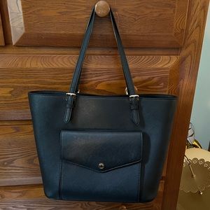 Michael Kors Black Saffiano Leather Tote